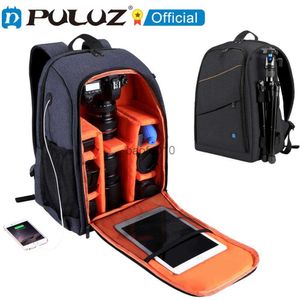 Acessórios para bolsas de câmera Puluz portátil portátil Backpack à prova d'água Potheld PTZ Stabilizer Bag com tampa de chuva para DJI Ronin-S/ Ronin-SC Bag HKD230817