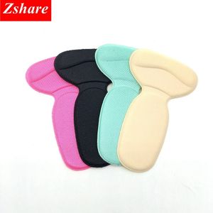 Schuhteilezubehör 1Pair Tshape High Heel Grips Liner Bogenstütze Ortic Schuhe Einfügung Einleges Fußschutzkissen Kissen Pads für Frauen ht1 230817