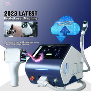 1200W 808nm Hair Diodo Laser Remoção Diodo Máquina de Laser Máquina de operação fácil Manual de vídeo fornecido