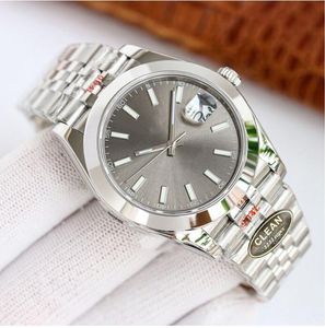 Vintage-Uhr, klassische Herrenuhren, Herren-Luxusuhren, Armbanduhr, Saphirwerk 3235, Cleanfactory Perfectwatch, 41 mm Jubilee-Armband-05