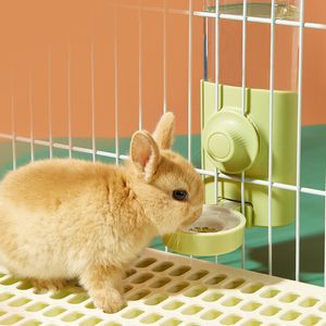 Small Animal Supplies Water Dispenser Pet Automatisk matare hängande skålflaskmatbehållare för valpkatter Rabbit Guinea Pig 230816