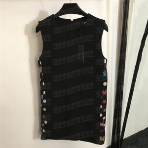 Printed Vest Dresses For Women Designer Fashion Casual Skirts Vacation Style Lady Sleeveless Dress Summer Clothes