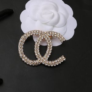 Designer Brooch Luxury Jewelry Women Pin Brooches Fashion Pearl Diamond Brooch Wedding Party Gift