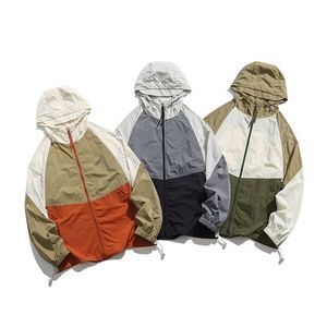 Herrjackor jacka ropa män kläder för män y2k koreanska mode techwear fiske solskyddskläder långärmad sommar tunn topp 230815