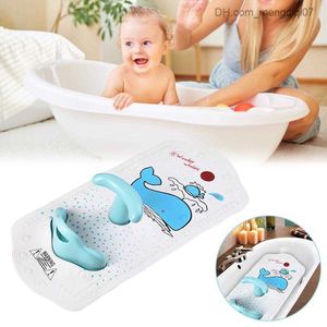 Bathing Tubs Seats Baby shower mat with baby shower seat bathtub mat back support anti slip safe and comfortable baby shower chair Z230817