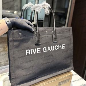 Torebki designerskie Rive gauche torba na zakupy dla kobiet wysokiej jakości mody lniane duże torby plażowe torba podróżna a2