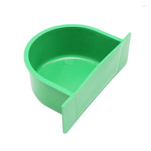 Other Bird Supplies 2Pcs Cage Food Boxes Trough Parrot Feeder Water Bowl Cup Feeding Birdcage Pet