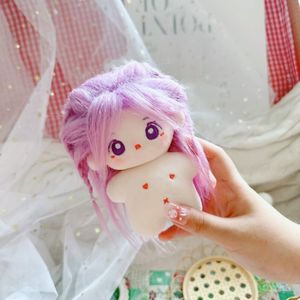 Dolls 10cm No Attribute Cotton Purple Hair Mini Grape Ice Net Red Cute Doll Plushies Toys Fans Collection Gifts 230816