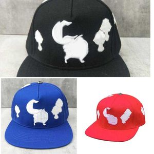 Cross Flower Designer Caps Baseball Hearts Mens Blue Black Red Women Hapts High Caffure CH CAP ChromeOgwp R4