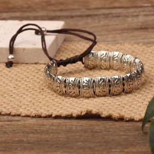 Strand Handicraft National For Men And Women All-match Adjustable Bracelet Elephant Small Fish Double-layer Mori Strap Accessories