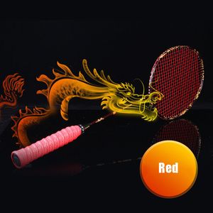 Diğer Spor Malzemeleri Tam Karbon Badminton Raket Te Head Saldırgan Eğitim ve Dragon Single S 230816