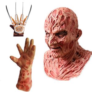 Party Masken Halloween Party Horror Full Face Maske Ghost Street Freddie Jason Head Mask Horror Party Cosplay Black Friday Makeupball Maske 230816