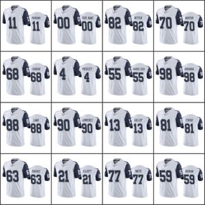 Dallas''Cowboys''Men 4 Dak Prescott 21 Ezekiel Elliott 88 CeeDee Lamb 90 Demarcus Lawrence Women Youth''NFL White Custom Color Rush Limited Jersey