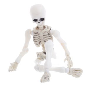 Outros suprimentos de festa de evento, design fofo de moda Sr. Bones Skeleton Modelo Humano Skull Mini Figura Figura Halloween Crianças Presentes Toys Colecionáveis ​​230816