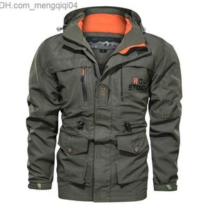 Мужские куртки Wellsome Men's Fashion Winter куртка армия Ветропроницаемая бомбардировка Мужская хлопчатобумажная куртка 2023 года.