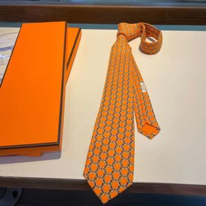 Männer Krawatte Design Herren Mode Krawatte Streifen Muster Stickerei S Designer Business Cravate Neckwear