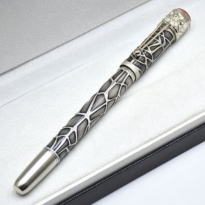 Limited Edition Heritage Series 1912 Piston Fill Fountain Pen Unique Metal Spider Relief Office Writing Rollerball Pen High Quality