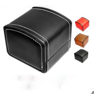 Favor Holders Luxury Watch Boxes Pu Leather Box Mens Womans Men Watches Case Drop Delivery Party Events Supplies Dh8Wr