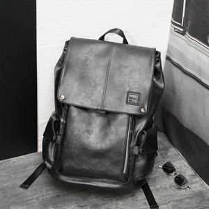 Fashion Leisure Schoolbag Computer Bag Backpack Men's Trend Trend Backpack Корейская туристическая сумка 230817