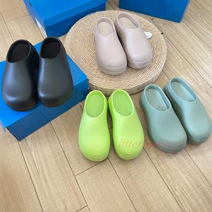 Роскошные слайд-дизайнерские повары обувь мода Adifom Stan Smith Mule Women Sandals Comfort Slippers Женская туфли Slides Slides Sandal Stan Smite Размер 36-44