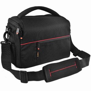 Camera bag accessories Fusitu DSLR Camera Bag Digital Waterproof Nylon Shoulder Bag For Camera Lens Canon M50 600D 60D 80D A6000 A7 III Nikon Z50 HKD230817