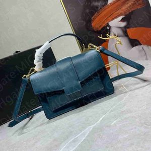 Envelope Bag 1:1 Mirror Quality Genuine Leather Women Crossbody Bag Flip Open Classic Metal Letter Large Capacity Designer Bag