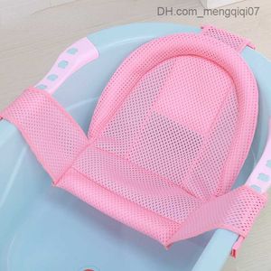 Badkarplatser Baby Shower Bathtub Pad nyfödd badkar säte Support Pad Anti Slip Baby Bathtub Net Safety Care Folding Support Body Pad Z230817