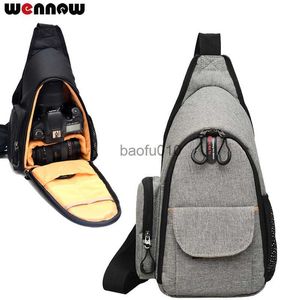 Camera Bag Accessories Wennew Photo Case Camera Shoulder Bag Backpack Messenger Chest for Nikon Coolpix P900 S Z6 Z7 D750 D4 D3 D3X HKD230817