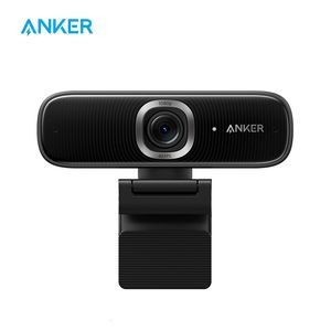 Webcams Anker PowerConf C300 Smart Full HD Webcam Framing Autofocus Webcam 1080p mini camera with Noise-Cancelling Microphones 230817