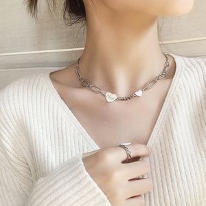 Chokers personalizados 925 Sterling Silver Plate Place Colar com Nome personalizado do coração Presente de jóias finas para mulher 230817