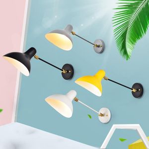 Wall Lamp Designer's Creative Scandinavian Modern Post-Modern Living Room Lights Simple Makaron Lamps