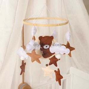 Baby for Crib Boy 0-12 mesi in legno sul letto Music Box Bed Bed Bed Toys Holder Bracket Crib Infant Crib HKD230817