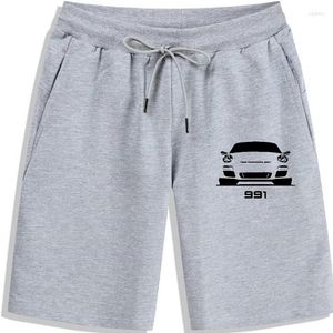 Męskie spodenki Coolmind CA0105A Bawełniany krótki rękaw 991 Sport Car Print Man Casual Summer Męs