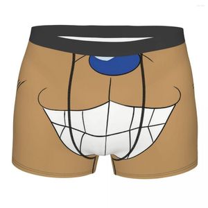 Underpants Men Chopper Mouth Anime Boxer Briefs Shorts Panties Breathable Underwear Male Printed S-XXL