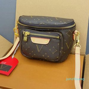 Женская талия дизайнер классический Fanny Pack Mens Luxury Bumbag Vintage Budge Bag Totes открытая сумочка