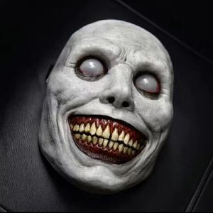 Maski imprezowe przerażające maska ​​na Halloween uśmiechnięte demony horror zmierzy się z złą cosplayową rekwizytami masy odzieży Akcesorator 230816