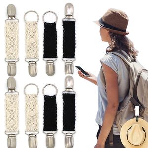 Accessori per parti di sacchetti 1pcs Clip per cappelli sul supporto Terrena Clip Multifunzionale Accesso di viaggio da viaggio per esterno Accessorio da viaggio per esterni 230817 230817