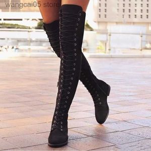 Сапоги New Bight High Boots Women Boots Winter Shoes Over the Cloe Boots Замша