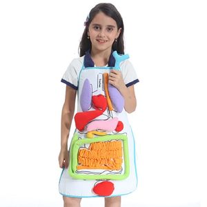 Science Discovery Anatomy Apron Human Body Organs Education Insights Toys Preschool Home Teaching Aids For Children Barn 230816