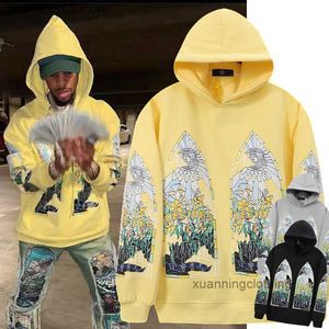 Hoodies Sweatshirts Sonbahar Kışları Erkekler için Parçalanmış Savaş'a Karar Veren Kadınlar K0SK