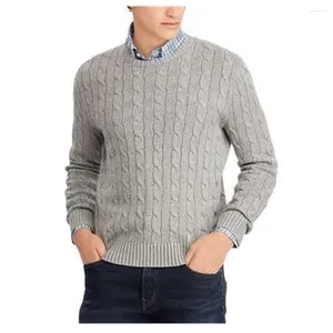 Maglioni mascheri da uomo con maglione ricami maschili da uomo a carnaguia con maglieria per maglieria autunno e cotone invernale oversize pullover a maniche lunghe