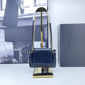 Designer Bag Shoulder Bag Luxury Leather Mini Handbag Chain Bag Women's Flip checked velvet purse Letter logo Solid color purse