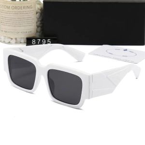 Moda designer óculos de sol clássico óculos de proteção ao ar livre praia óculos de sol para homem mulher 12 cores opcional triangular