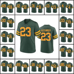 Baypackersmen 33 Aaron Jones 69 David Bakhtiari 21 Eric Stokes Women Youth Green Alternate Game Jersey