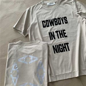 Men's T-Shirts Good Quality Cowboys In The Night 1017 ALYX 9SM Fashion T-shirt Men 1 1 ALYX Apricot Women T Shirt Oversize Tee Short Sleeve