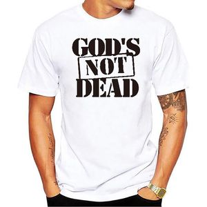 Deuses não mortos slogan camiseta letra letra de algodão impressão de algodão