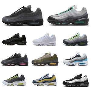 Trainer 95 Men Sport Caual Shoe 95s Claic Og Triple C X Aegean Storm Solar Red Black White Blue Club Neon Maxe Cork Greedy Dark Grey Airs Runner