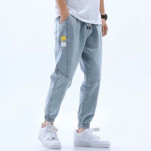 Mens Jeans 3 Colors Available Thin Loosefitting Harlan Summer Classic Style Advanced Stretch Loose Casual Pants Male 230817