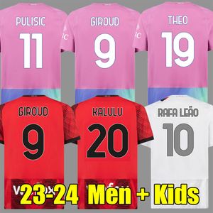 23 24 AC Milans Soccer Jerseys 2023 2024 Футбольная рубашка