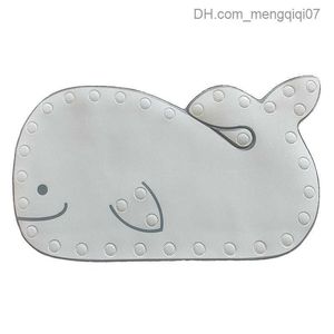 Bathing Tubs Seats Baby bathtub cartoon dolphin bathtub mat with tempting cup PVC toilet floor carpet child safety seat carpet Z230817